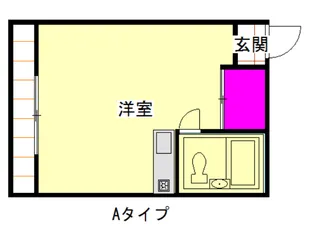 サンピュア井宮【301号室】の間取り