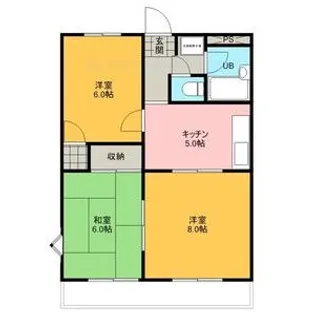 RICHウエストフィールド【0301号室】の間取り