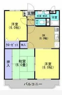ユーミー雄琴の杜【2階】の間取り