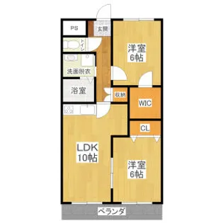 アルヴィラージュ【1階】の間取り