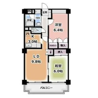 グレイス・21【3階】の間取り