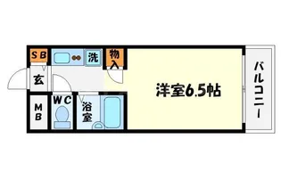 ラ・カーサ・エフ【1階】の間取り