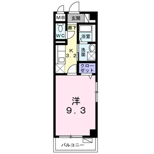 TORAZ HILL【2階】の間取り