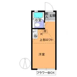 アンマリエッジ・フラット【101号室】の間取り