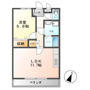 アルゴSTAGEⅠ【1階】の間取り