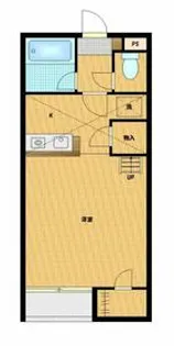 セザンヌ飯村【A-205号室】の間取り