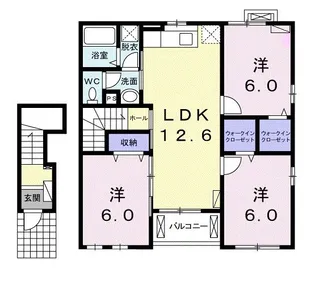 ファミーリャ【2階】の間取り