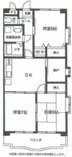 ベネッセレ豊橋西【306号室】の間取り