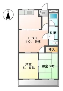 ドリームアイランド【2階】の間取り