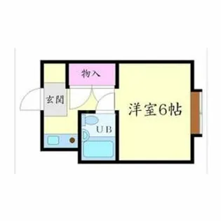 FUJI HOUSE【103号室】の間取り