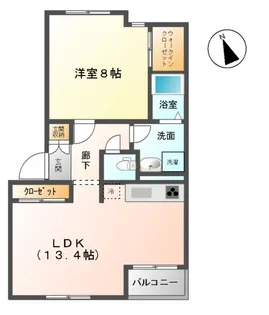 wood village【2階】の間取り