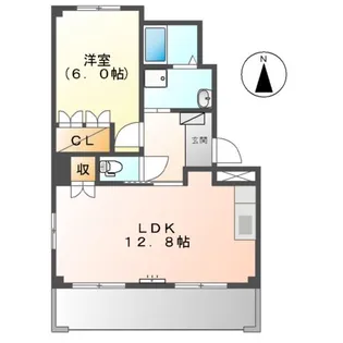 グランシャリオα【1階】の間取り