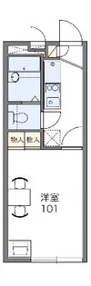 レオパレス吉野原【2階】の間取り