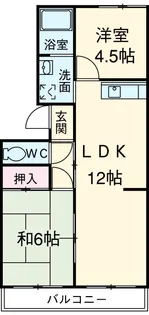 ルフランパレス【301号室】の間取り