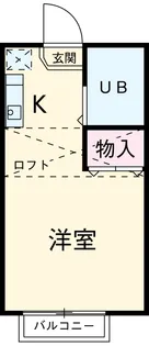 レジデンス北五味塚【204号室】の間取り