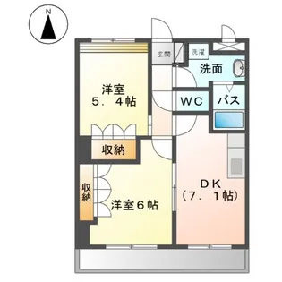 グランシャリオ【2階】の間取り
