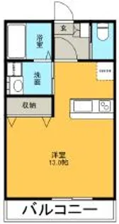 アルトゥーレ【202号室】の間取り