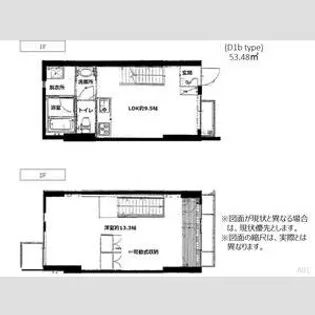 アーバネックス三条【1階】の間取り