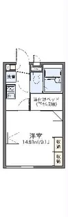 レオパレス東光台【101号室】の間取り