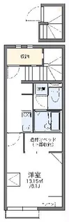 レオネクストスマイル【203号室】の間取り