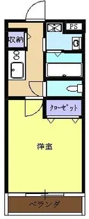 セレッソIKUWA【3B号室】の間取り
