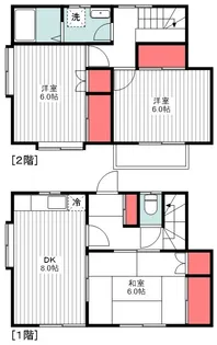 CASA煌【101号室】の間取り