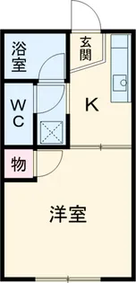 メゾンセラータ牧【1階】の間取り
