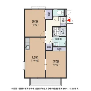 ハニーネスト C【2階】の間取り