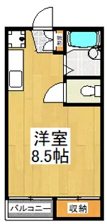 Y’s向ヶ丘【1階】の間取り