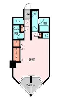 恵比寿アーバンハウス【2階】の間取り