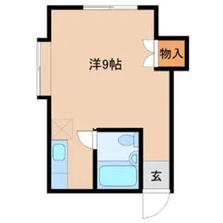 リッツケープ【103号室】の間取り