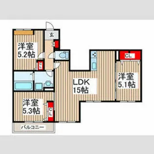 Richesse【2階】の間取り