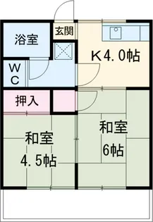 カーサ・ソレイユ【2階】の間取り