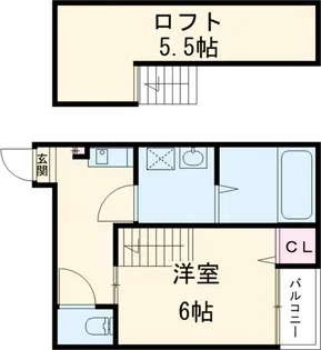 ハーモニーテラス十番Ⅳ【1階】の間取り