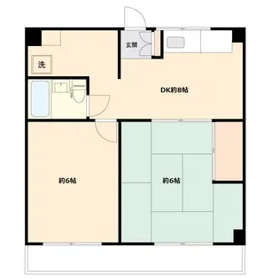 古澤マンション【0302号室】の間取り