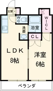 イヌカイビル【803号室】の間取り