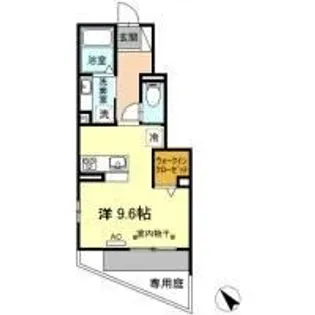 メゾン・ド・玲【1階】の間取り