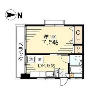 関ビル【4階】の間取り