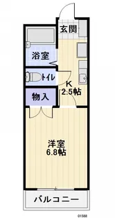 プチルームT【2階】の間取り