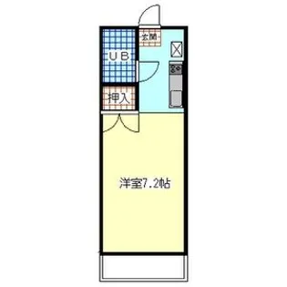 ロイヤル国立【2階】の間取り