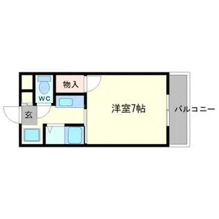 ローズインローズ2【2階】の間取り