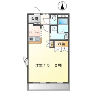 ブリーズ ドゥ メール.P【2階】の間取り