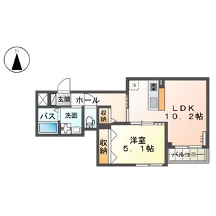イーストガーデン【2階】の間取り