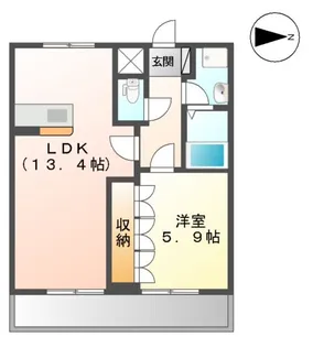 Herba Palace【2階】の間取り