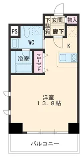 ベレーサ新瑞橋【2階】の間取り
