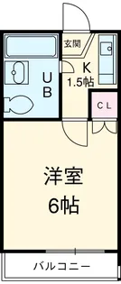 ポルト大手町【201号室】の間取り