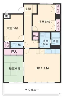 パストラーレ【201号室】の間取り