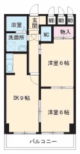 ロイヤルハイツ平針【1502号室】の間取り