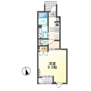 フロントアイランドⅠ【1階】の間取り