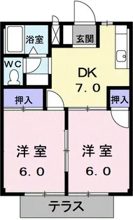 シー・ディレクション【1階】の間取り